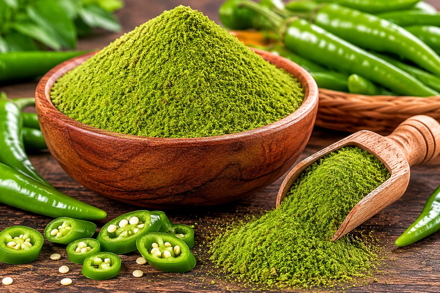 Green Chilli Powder